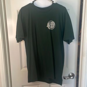 Mens santa cruz skateboards tee